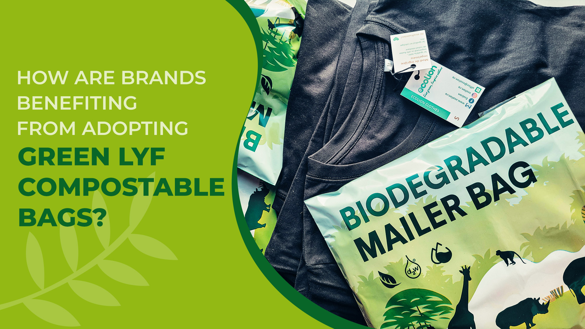Benefits of compostable bags for brands
